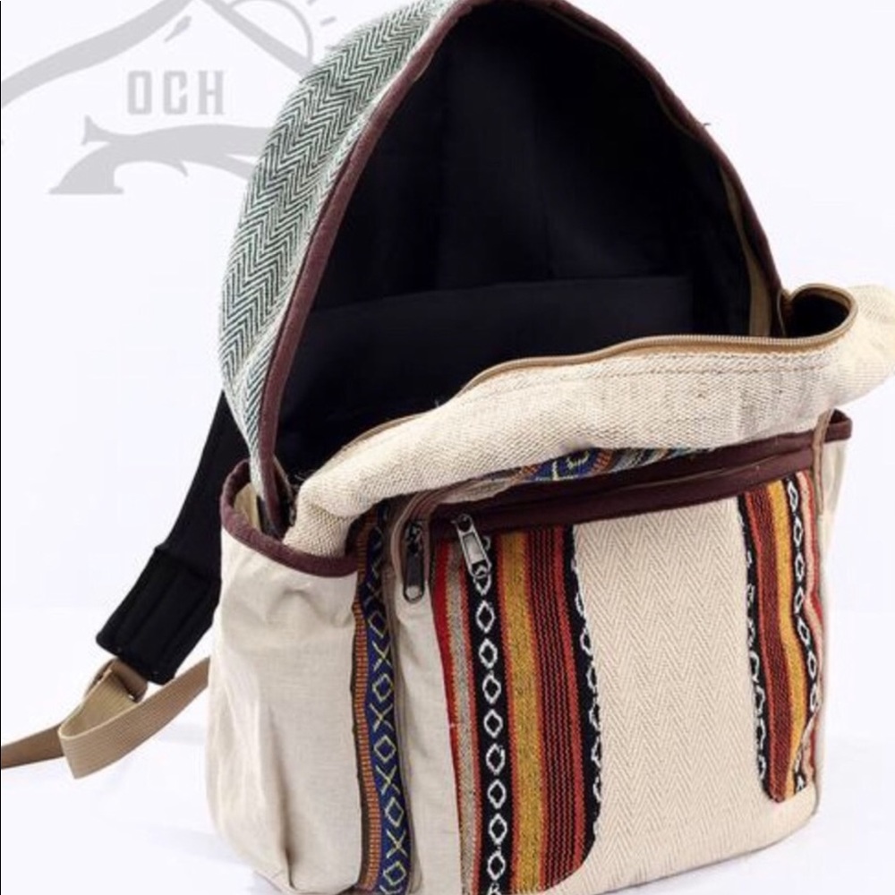SOLD👍👍👍Hemp Backpack - Picture 5 of 5